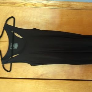 Women's long racerback tank top